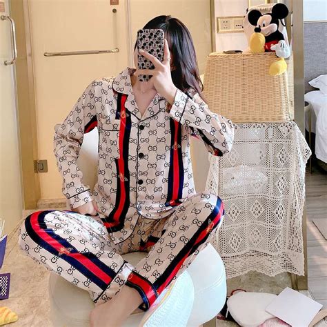 womens gucci underwear|gucci pajama set women's.